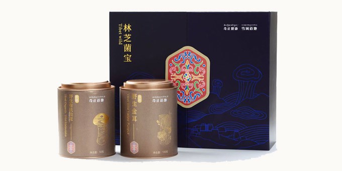 林芝菌寶——有機(jī)松茸、金耳禮盒